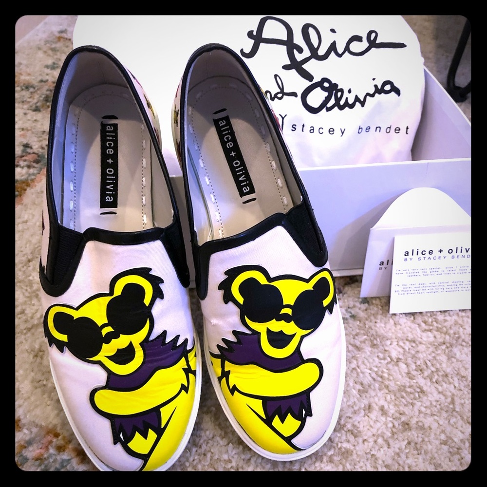 Alice + Olivia x Grateful Dead Shoes